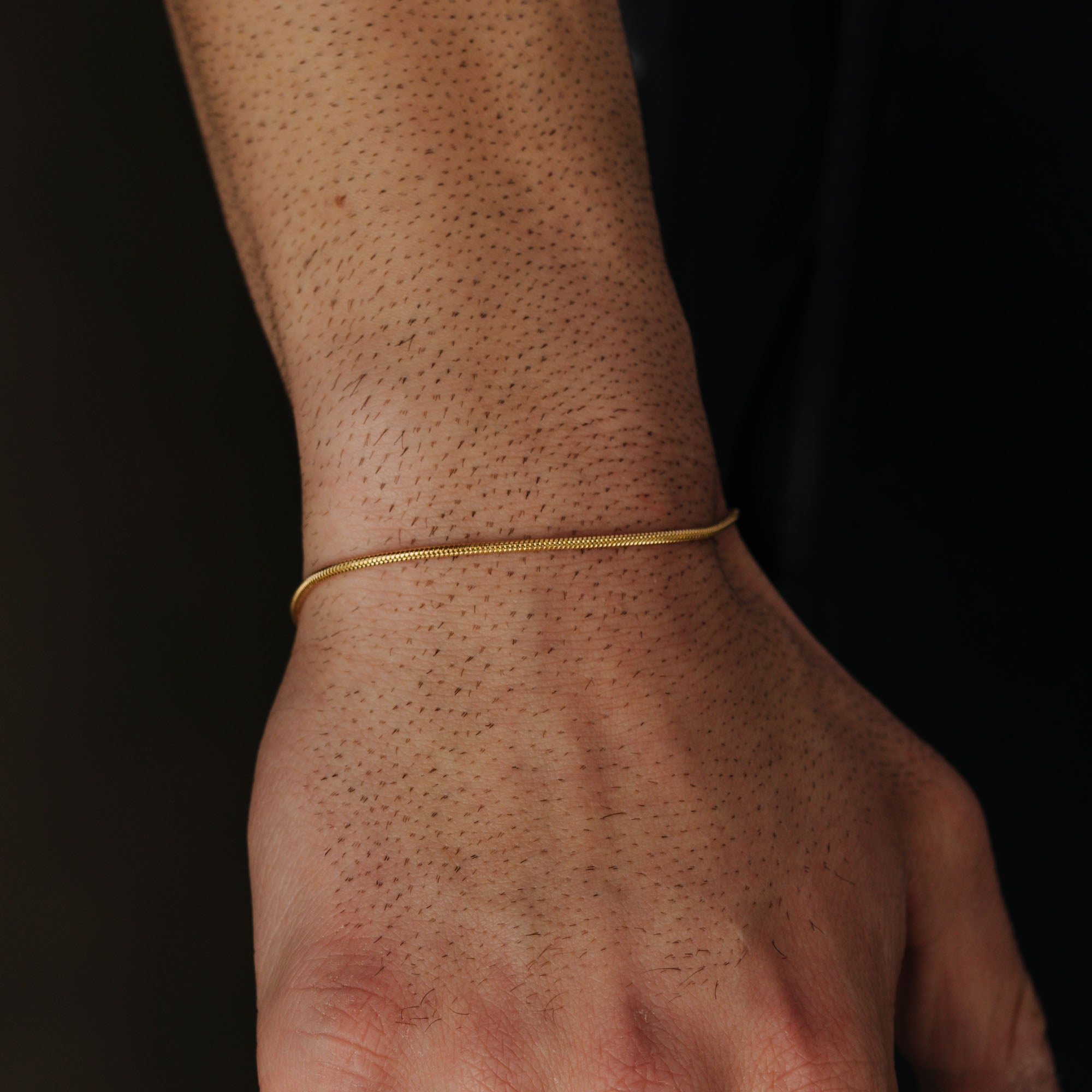 Snake Bracelet (Gold) 2mm