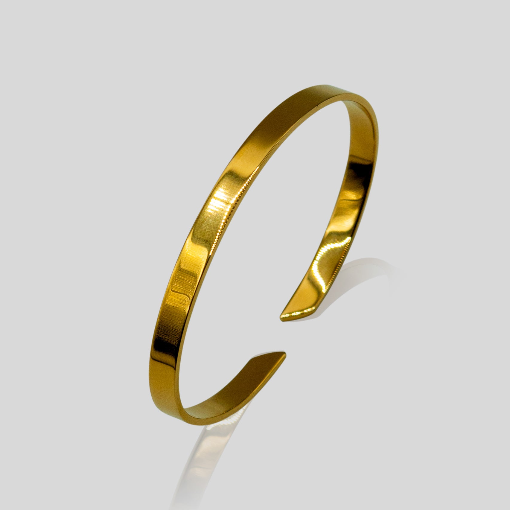 Plain Jane Bangle (Gold) 5mm