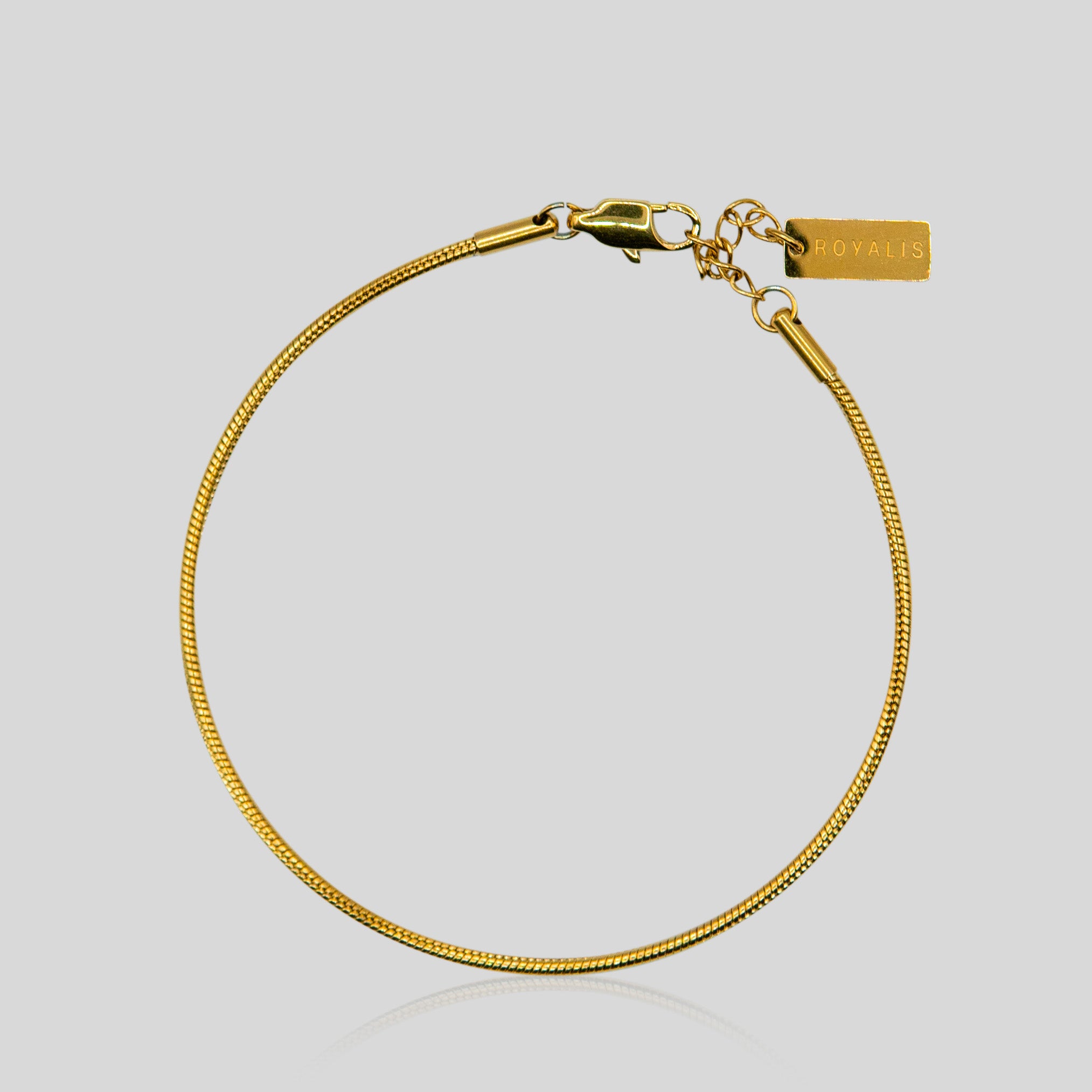 Snake Bracelet (Gold) 2mm