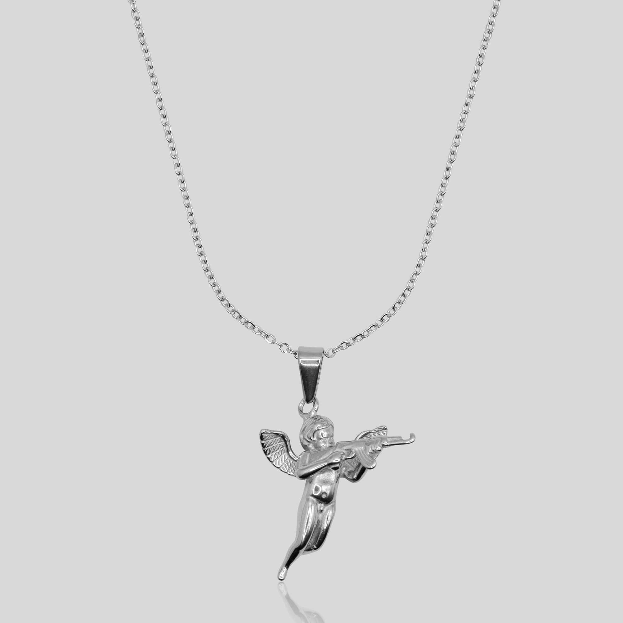 Cupid Pendant (White Gold) - ROYALIS MELBOURNE