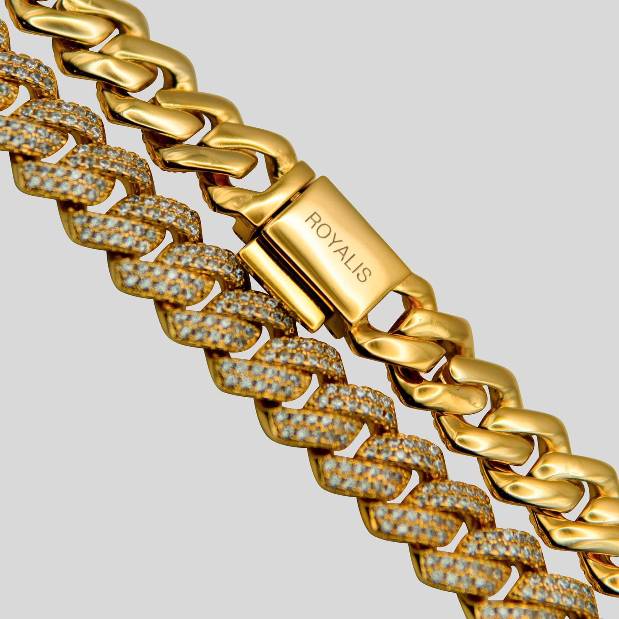 Prong Link Chain (gold) 13mm - ROYALIS MELBOURNE