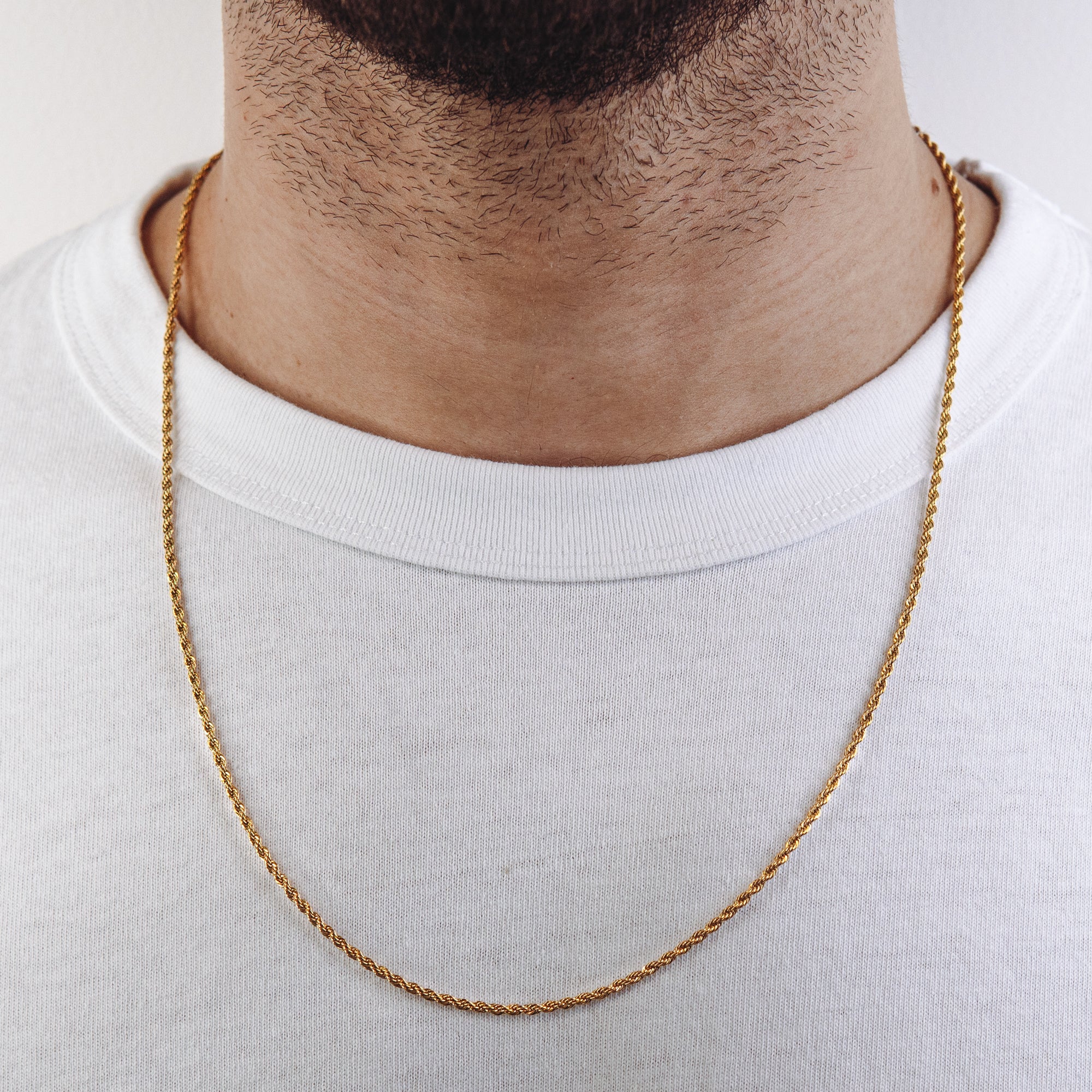 Rope Chain (Gold) 2mm - ROYALIS MELBOURNE