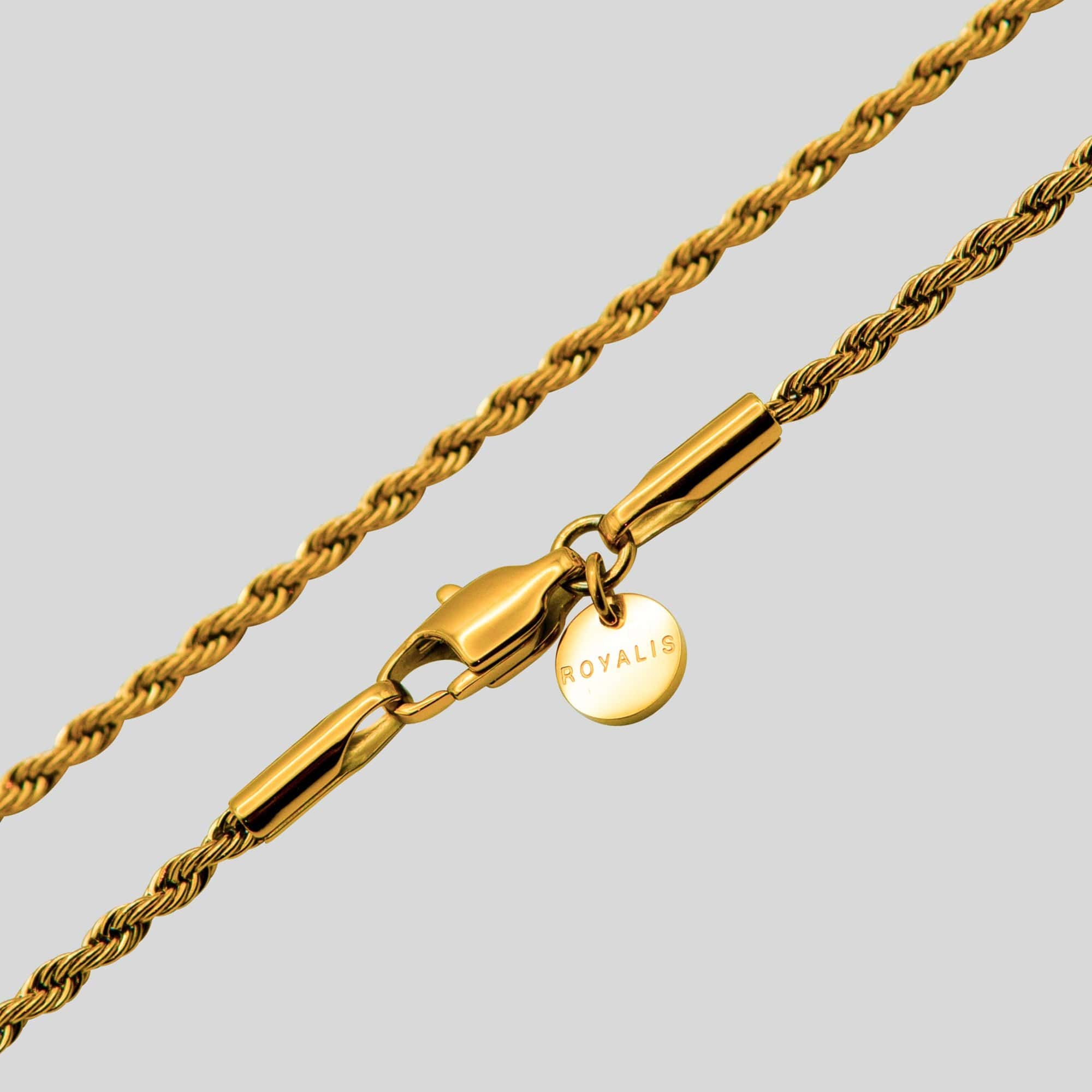 Rope Chain (Gold) 2mm - ROYALIS MELBOURNE