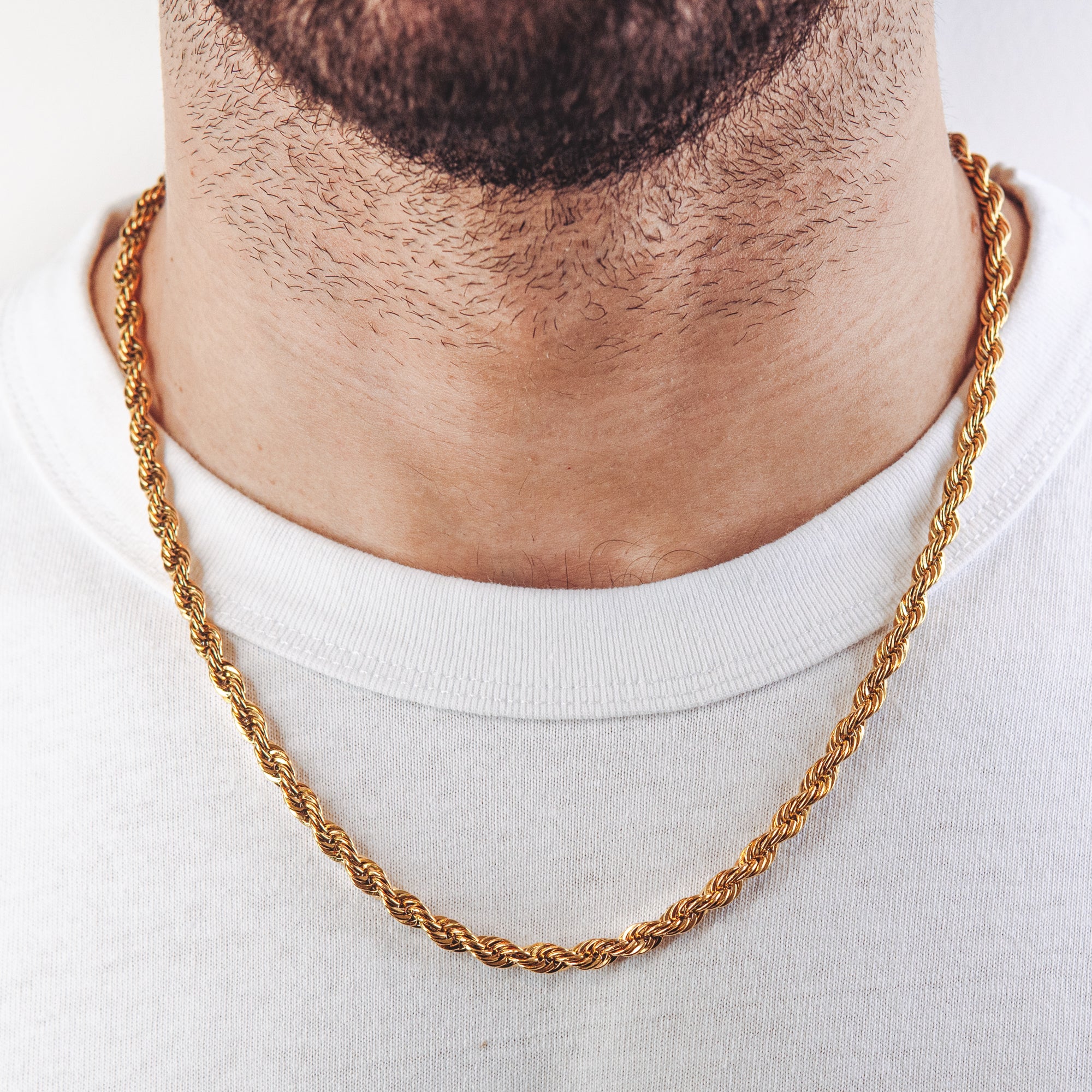 Rope Chain (Gold) 5mm - ROYALIS MELBOURNE