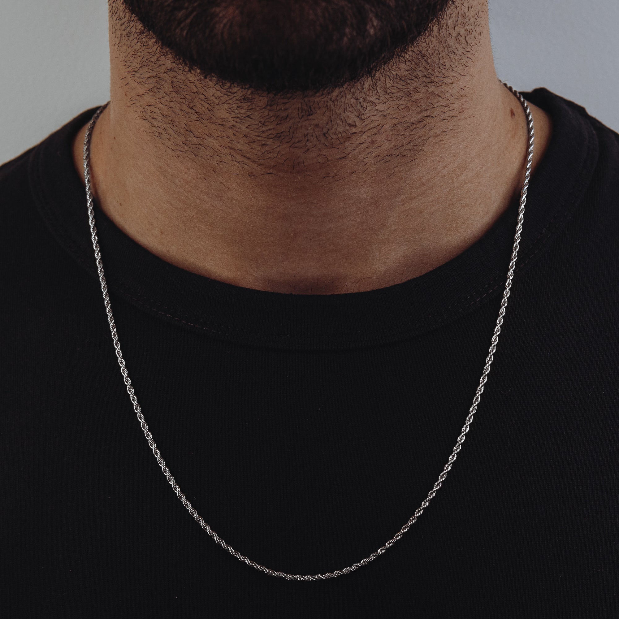 Rope Chain (White Gold) 2mm - ROYALIS MELBOURNE