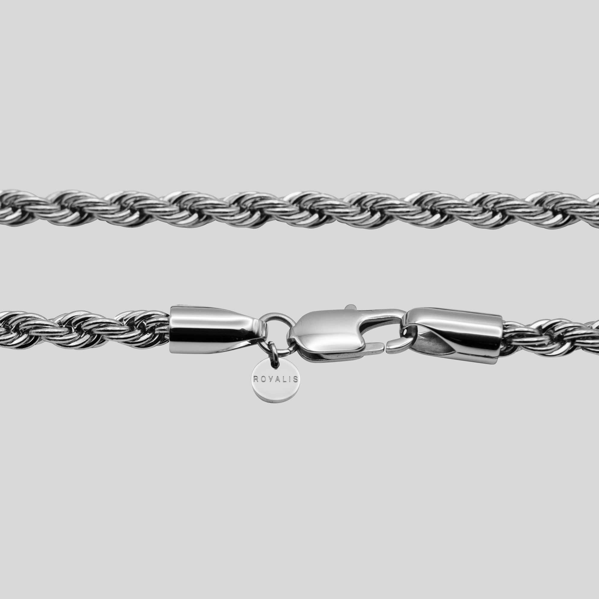 Rope Chain (White Gold) 5mm - ROYALIS MELBOURNE