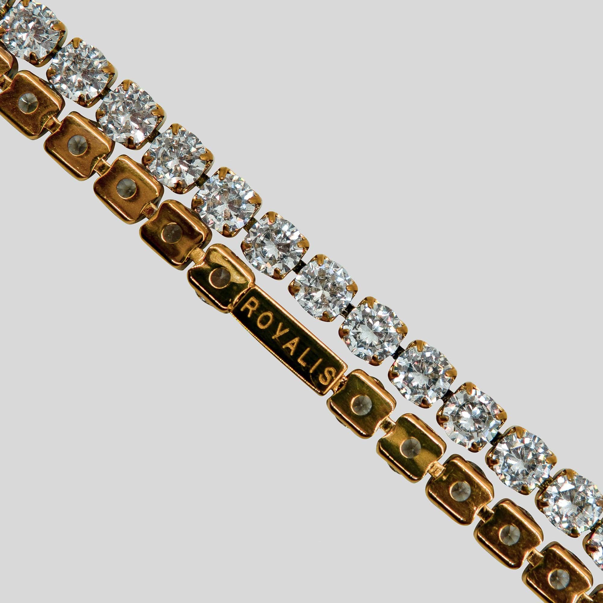 Tennis chain (Gold) 5mm - ROYALIS MELBOURNE